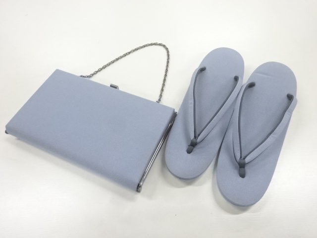 JAPANESE KIMONO / UNUSED BAG・ZORI SET